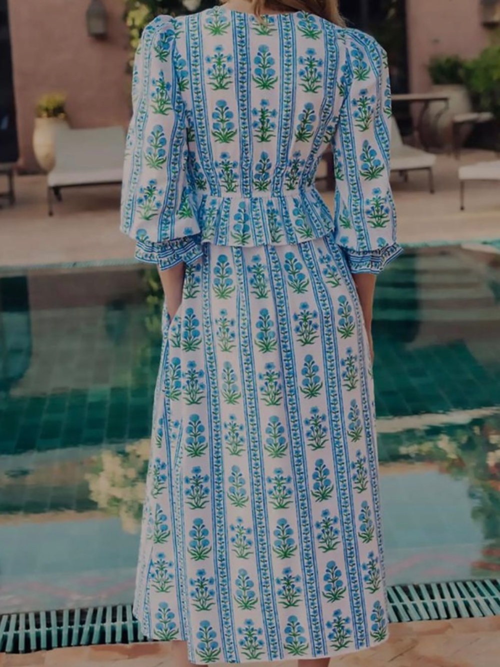 Pink City Prints Melanie Dress - size S - worn once - Picture 4 of 10